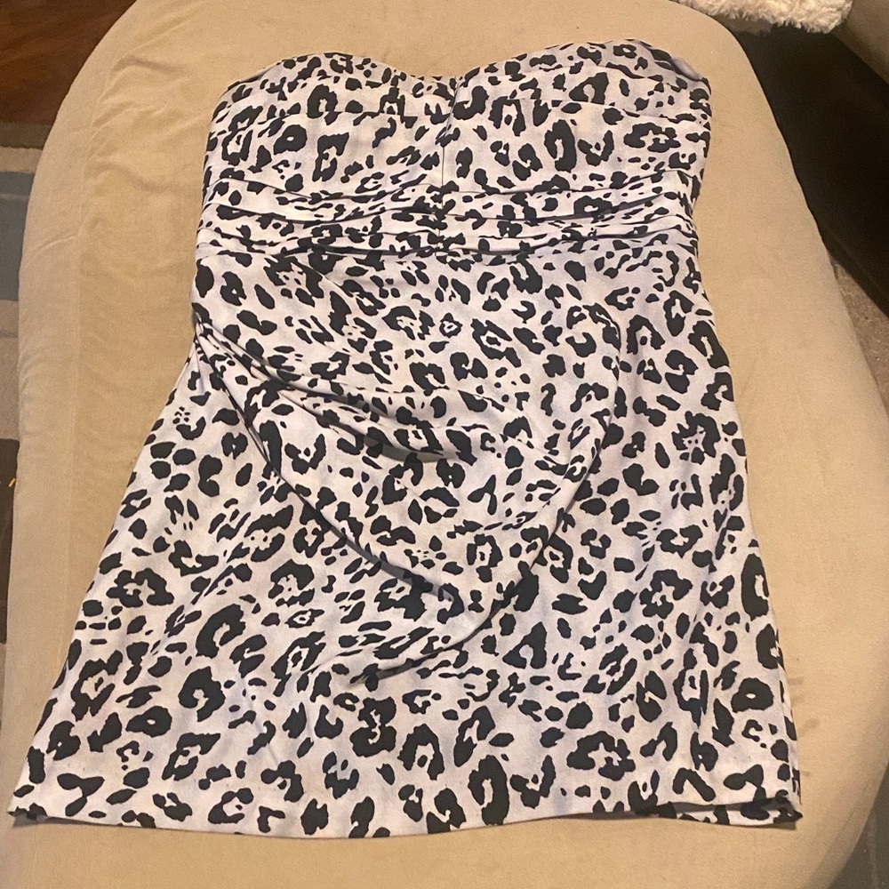 Express silky strapless fun cocktail, prom, dinner dress!